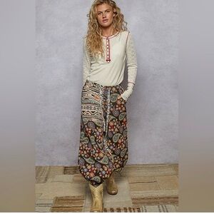 POL Aztec Paisley Patterned Joggers